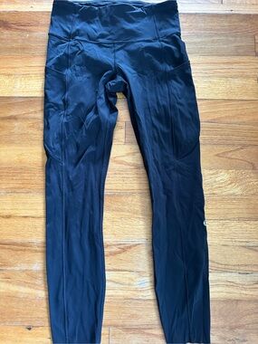 Lululemon fast and free black leggings